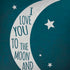 To The Moon And Back iPhone X Pro Case