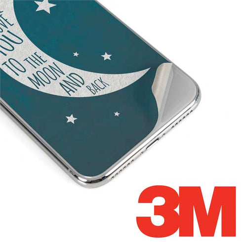 To The Moon And Back iPhone XR Skin