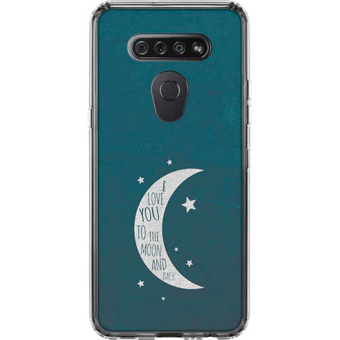 To The Moon And Back LG K51/Q51 Clear Case