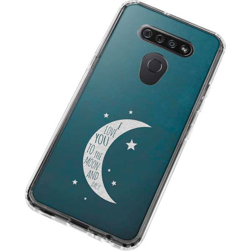 To The Moon And Back LG K51/Q51 Clear Case