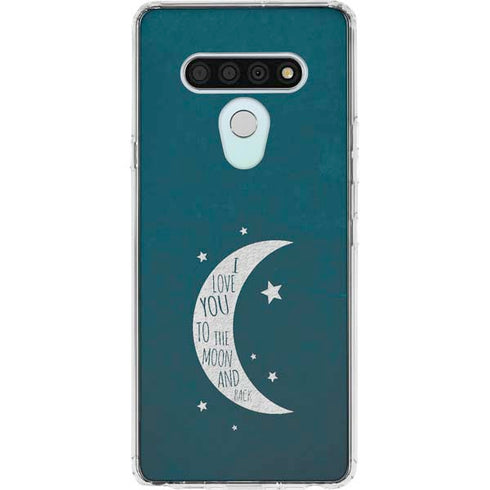 To The Moon And Back LG Stylo 6 Clear Case