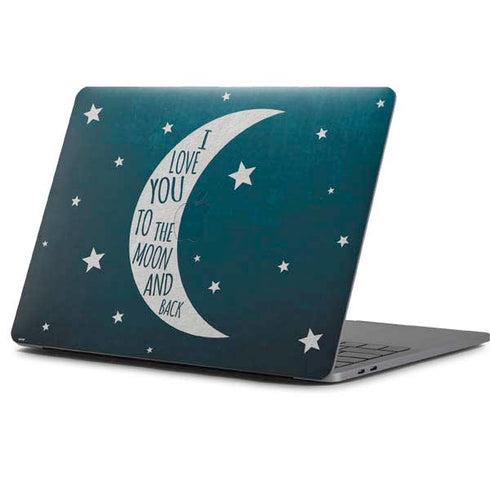 To The Moon And Back Apple MacBook Pro 13-inch Skin
