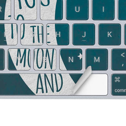 To The Moon And Back Magic Keyboard Skin