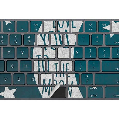 To The Moon And Back Magic Keyboard with Numeric Keypad Skin
