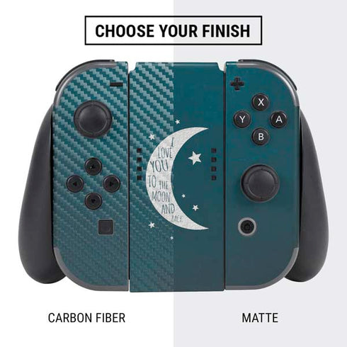 To The Moon And Back Nintendo Switch Bundle Skin
