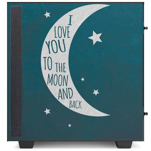 To The Moon And Back NZXT H510 Compact ATX Mid-Tower Case Skin