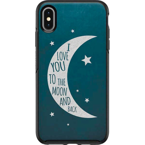 To The Moon And Back Otterbox Symmetry iPhone Skin