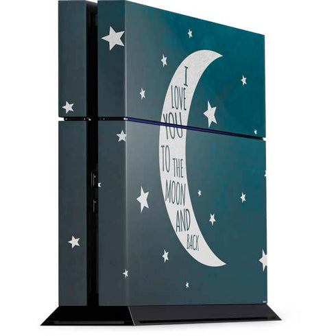 To The Moon And Back PS4 Console Skin