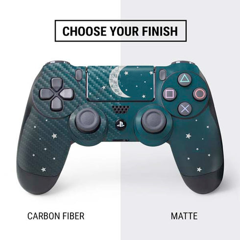 To The Moon And Back PS4 Controller Skin