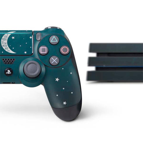 To The Moon And Back PS4 Pro Bundle Skin