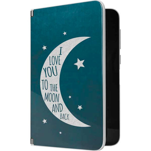 To The Moon And Back Surface Duo Skin