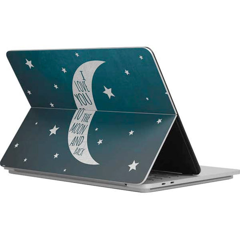 To The Moon And Back Surface Laptop Studio Skin