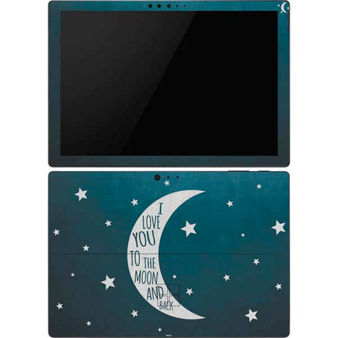 To The Moon And Back Surface Pro 6 Skin