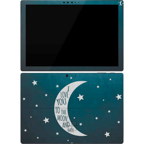 To The Moon And Back Surface Pro 7 Skin