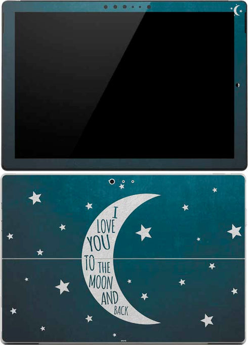 To The Moon And Back Surface Pro (2017) Skin