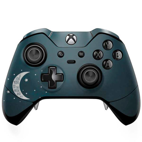 To The Moon And Back Xbox One Elite Controller Skin