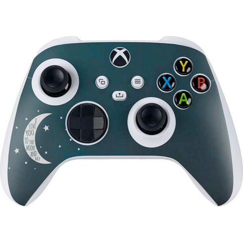 To The Moon And Back Xbox Series S Controller Skin