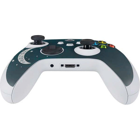 To The Moon And Back Xbox Series S Controller Skin