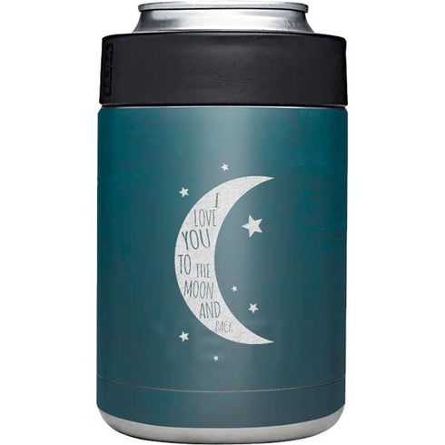 To The Moon And Back Yeti Colster Can Insulator Skin