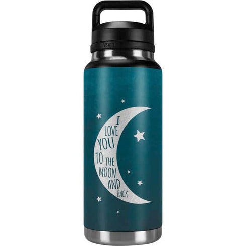 To The Moon And Back YETI Rambler 36oz Bottle Skin