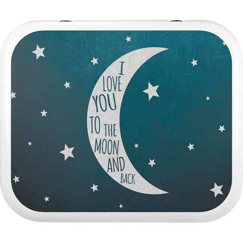 To The Moon And Back YETI Roadie 24 Hard Cooler Skin