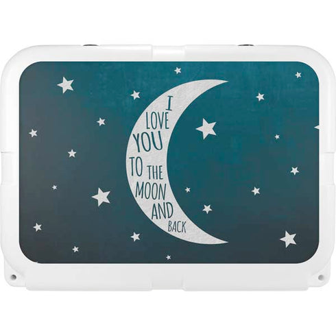 To The Moon And Back YETI Tundra 35 Hard Cooler Skin