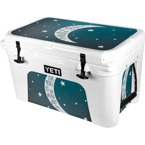 To The Moon And Back YETI Tundra 45 Hard Cooler Skin