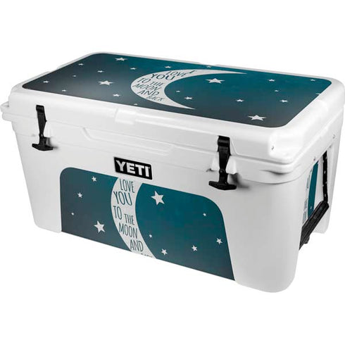 To The Moon And Back YETI Tundra 65 Hard Cooler Skin