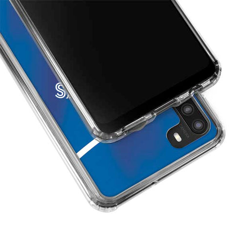 MLB Toronto Blue Jays Alternate Jersey Galaxy A21 Clear Case