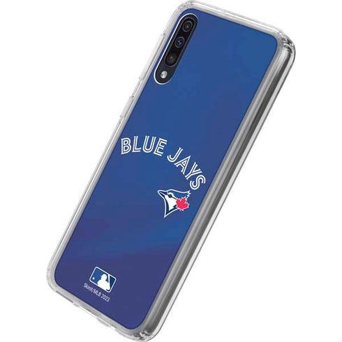 MLB Toronto Blue Jays Alternate Jersey Galaxy A50 Clear Case