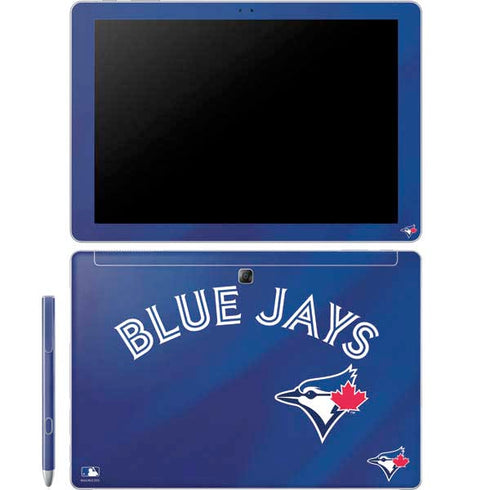 MLB Toronto Blue Jays Alternate Jersey Galaxy Book 12in Skin