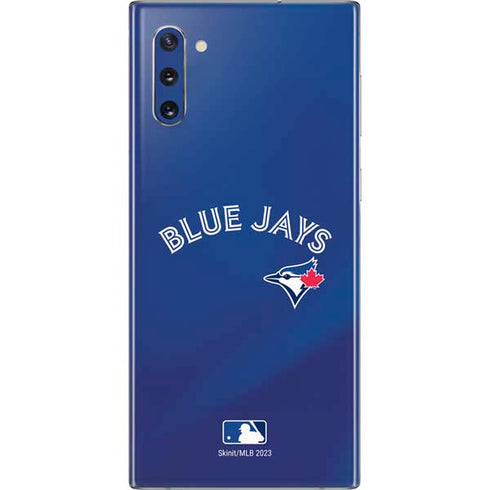 MLB Toronto Blue Jays Alternate Jersey Galaxy Note 10 Skin