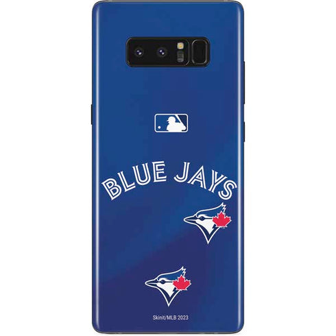 MLB Toronto Blue Jays Alternate Jersey Galaxy Note 8 Skin