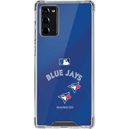 MLB Toronto Blue Jays Alternate Jersey Galaxy Note20 5G Clear Case