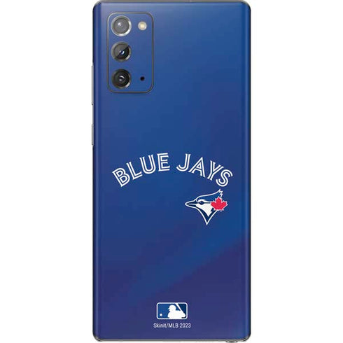 MLB Toronto Blue Jays Alternate Jersey Galaxy Note20 5G Skin