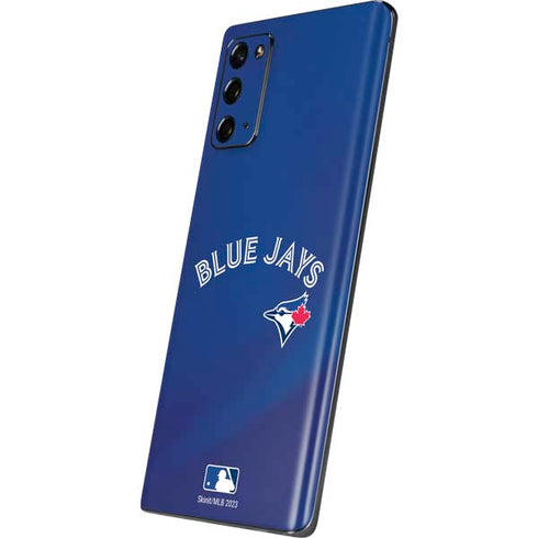 MLB Toronto Blue Jays Alternate Jersey Galaxy Note20 5G Skin