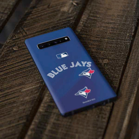 MLB Toronto Blue Jays Alternate Jersey Galaxy S10 Plus Skin