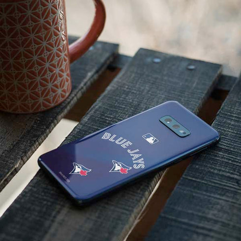 MLB Toronto Blue Jays Alternate Jersey Galaxy S10e Skin