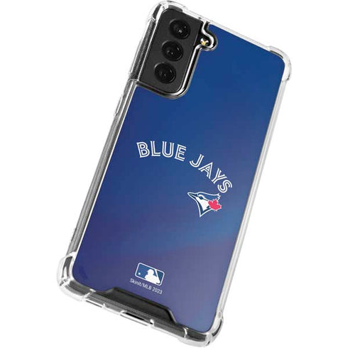 MLB Toronto Blue Jays Alternate Jersey Galaxy S22 Plus Clear Case