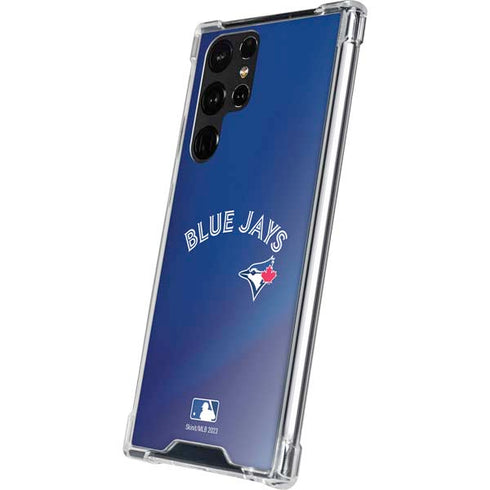 MLB Toronto Blue Jays Alternate Jersey Galaxy S22 Ultra Clear Case