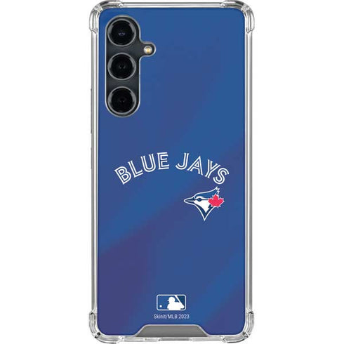 MLB Toronto Blue Jays Alternate Jersey Galaxy S23 FE Clear Case