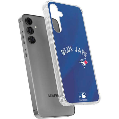 MLB Toronto Blue Jays Alternate Jersey Galaxy S24 Plus Clear Case