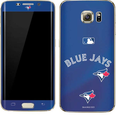MLB Toronto Blue Jays Alternate Jersey Galaxy S7 Edge Skin