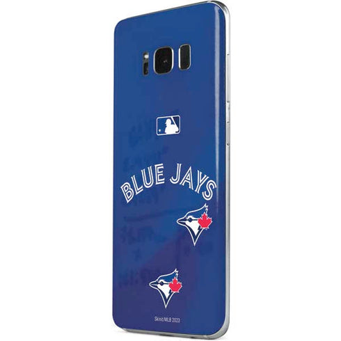 MLB Toronto Blue Jays Alternate Jersey Galaxy S8 Plus Skin
