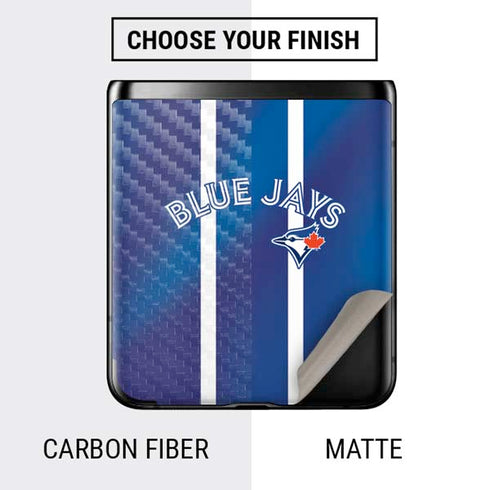MLB Toronto Blue Jays Alternate Jersey Galaxy Z Flip Skin