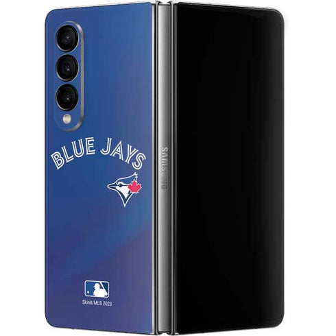 MLB Toronto Blue Jays Alternate Jersey Galaxy Z Fold4 5G Skin