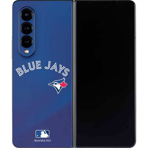MLB Toronto Blue Jays Alternate Jersey Galaxy Z Fold4 5G Skin
