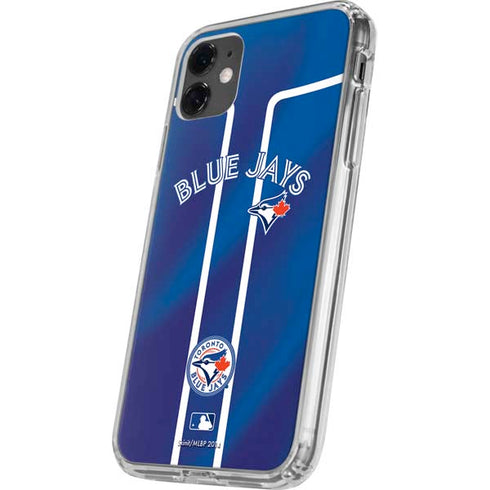 MLB Toronto Blue Jays Alternate Jersey iPhone 11 Clear Case