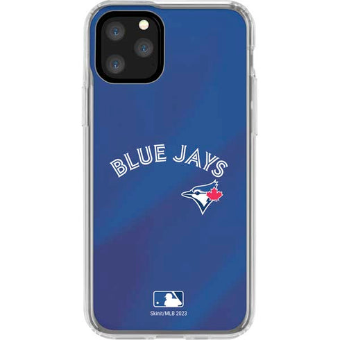 MLB Toronto Blue Jays Alternate Jersey iPhone 11 Pro Clear Case