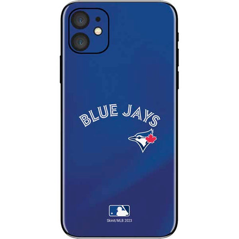 MLB Toronto Blue Jays Alternate Jersey iPhone 11 Skin